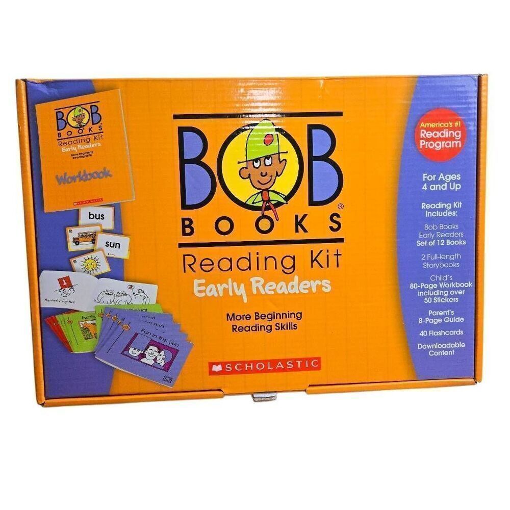 Bob Books Scholastic Reading Kit Early readers Beginning Readers